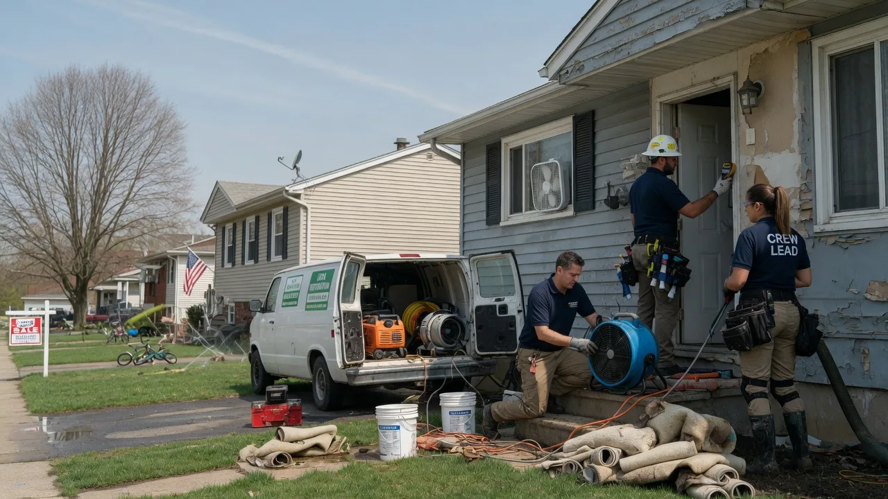 Flood Cleanup in Pella, IA near me