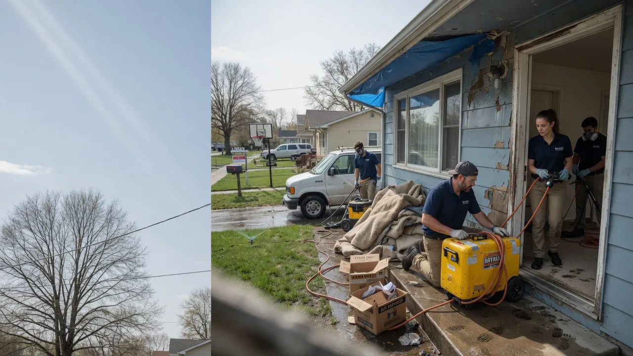 Basement Flood Cleanup in Pella, IA near me